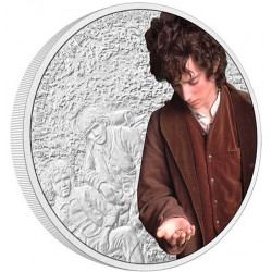 Strieborná minca 1 Oz Lord of the Rings Frodo Baggins 2021