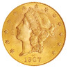 Zlatá minca 20 Dollar Double Eagle Liberty Head rozne roky