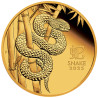 Zlatá minca 1/4 Oz Lunar Series III Year of the Snake 2025 Proof