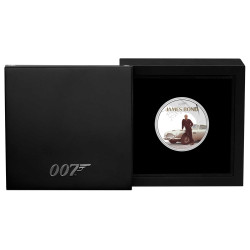 Strieborná minca 1 Oz James Bond Sean Connery 2024 Proof