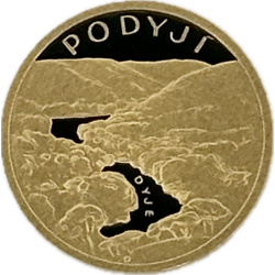 Sada zlatých medailí 4 x 1/10 Oz Národné parky ČR 2007