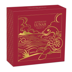 Zlatá minca 1 Oz Lunar Series III Year of the Snake 2025 Proof