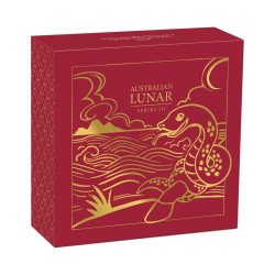 Zlatá minca 1/4 Oz Lunar Series III Year of the Snake 2025 Proof