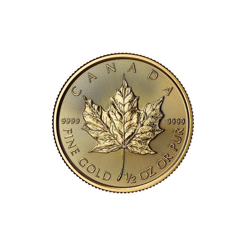 Zlatá minca 1/2 Oz Maple Leaf 2025