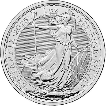 Strieborná minca 1 Oz Britannia 2025