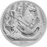 Stříbrná mince 1 Oz sv. Jiří a drak 2024