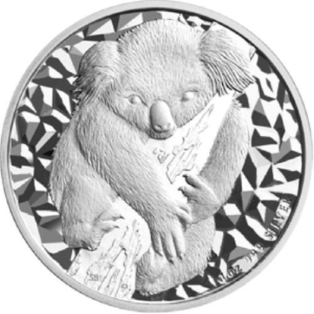 Strieborná minca 1 Oz Koala 2007