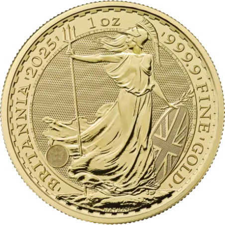 Zlatá minca 1 Oz Britannia 2025