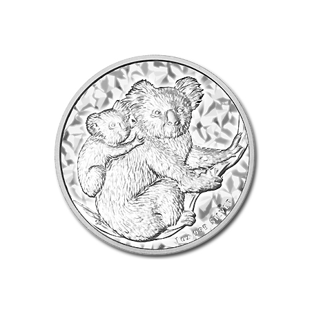 Strieborná minca 1 Oz Koala 2008