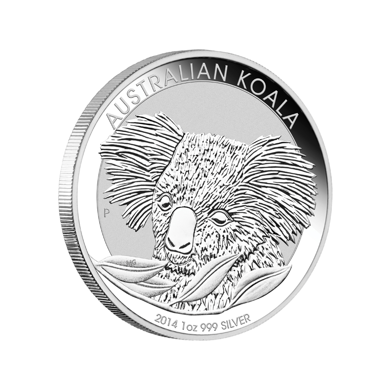 Strieborná minca 1 Oz Koala 2014