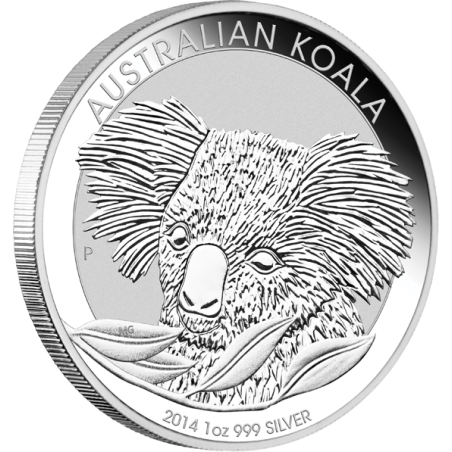 Strieborná minca 1 Oz Koala 2014