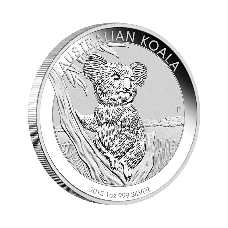 Strieborná minca 1 Oz Koala 2015