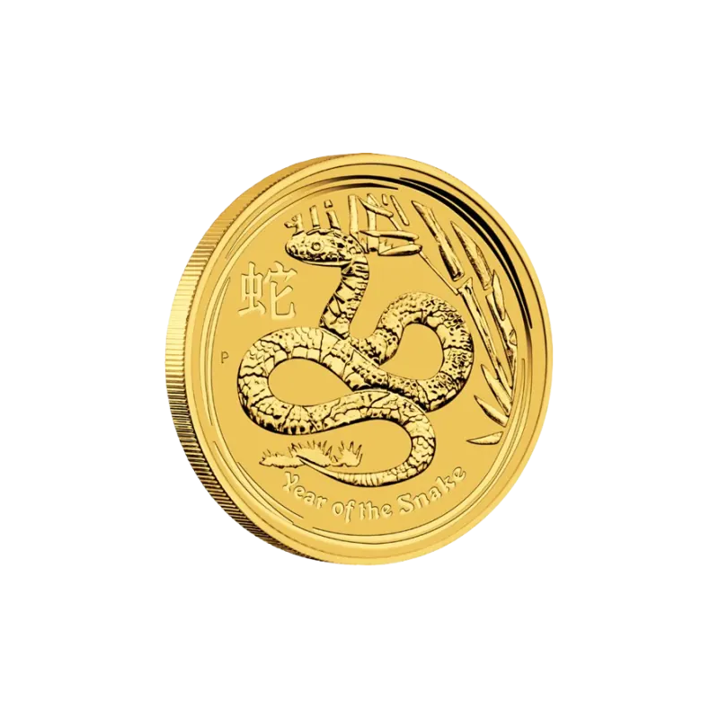 Zlatá minca 1 Oz Lunar Series II Year of the Snake 2013