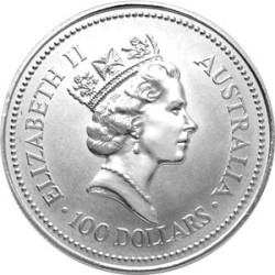 Platinová minca 1 Oz Australian Koala 1988