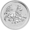 Strieborná minca 1 Oz Lunar Series II Year of the Dog 2018