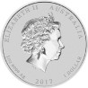 Strieborná minca 1 Oz Lunar Series II Year of the Rooster 2017