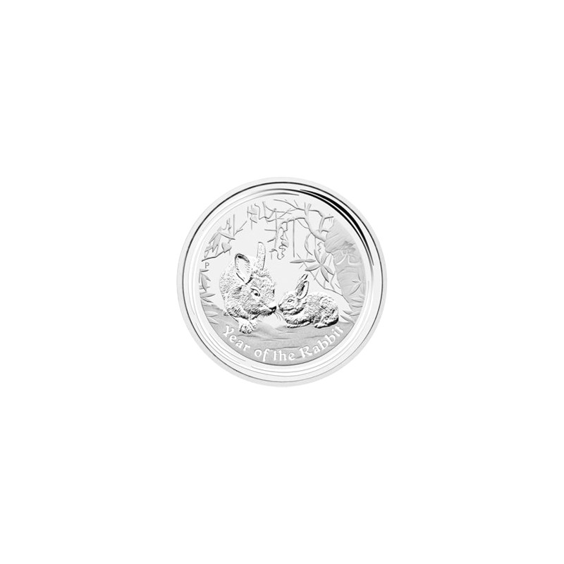 Strieborná minca 1 Oz Lunar Series II Year of the Rabbit 2011