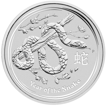 Strieborná minca 1 kg Lunar Series II Year of the Snake 2013