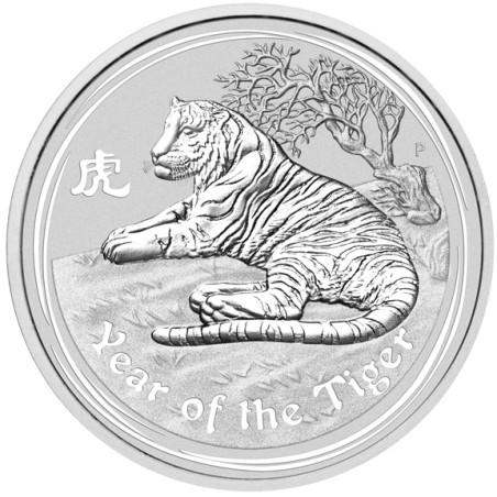 Strieborná minca 1 kg Lunar Series II Year of the Tiger 2010