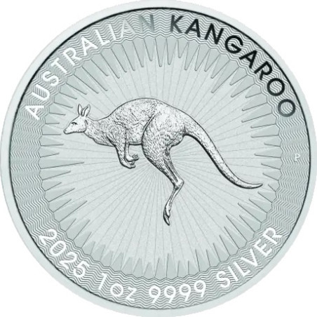 Strieborná minca 1 Oz Kangaroo 2025