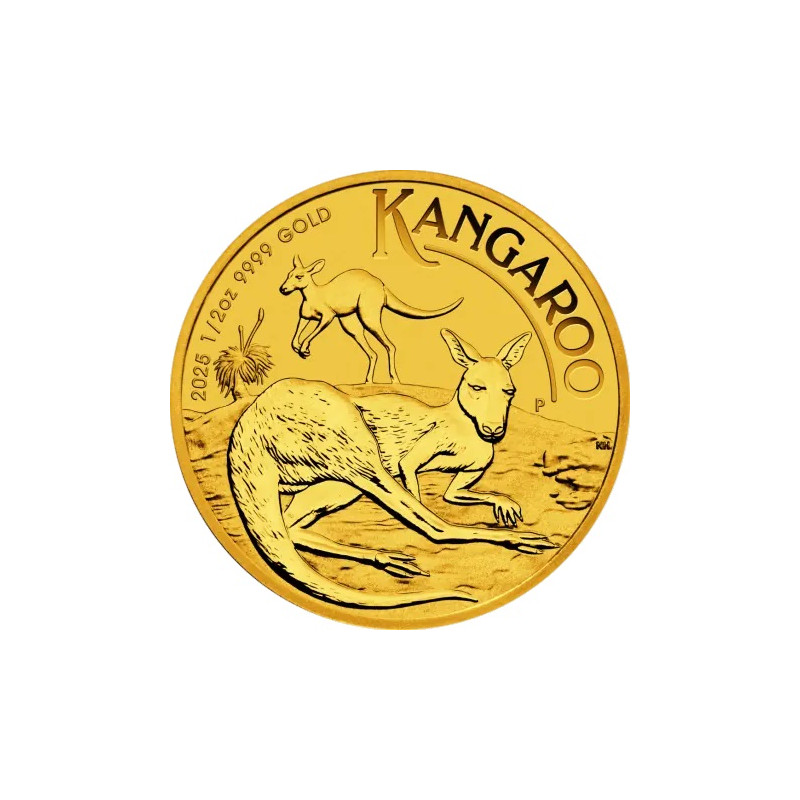 Zlatá minca 1/2 Oz Kangaroo 2025