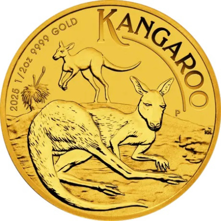 Zlatá minca 1/2 Oz Kangaroo 2025