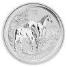 Strieborná minca 5 Oz Lunar Series II Year of the Horse 2014