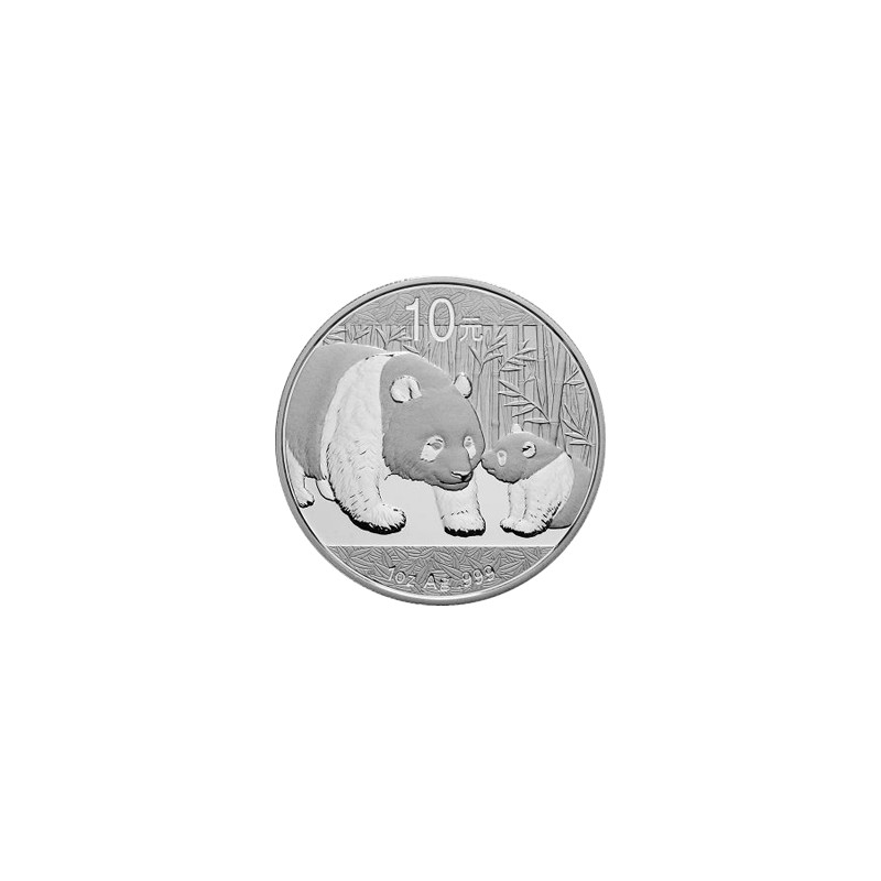 Stříbrná mince 1 Oz China Panda 2011