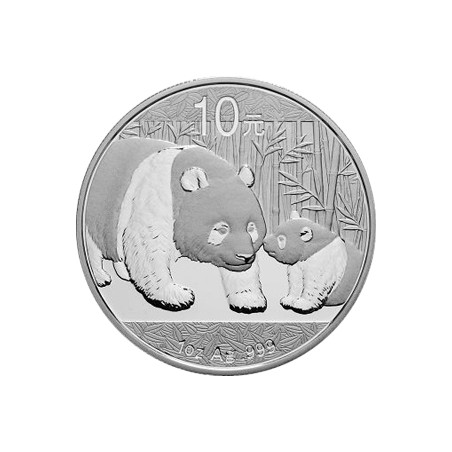 Stříbrná mince 1 Oz China Panda 2011