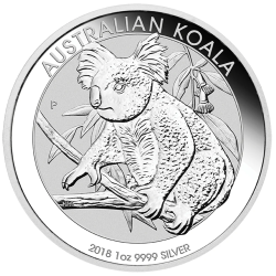 Strieborná minca 1 Oz Koala...