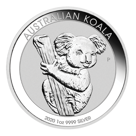 Stříbrná mince 1 Oz Koala 2020