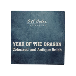 Strieborná minca 1 Oz Art Color Collection Rok of Dragon 2024 Kolorované