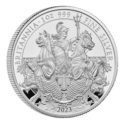 Strieborná minca 1 Oz Britannia 2023 Proof