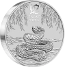 Strieborná minca 1 kg Lunar Series III Year of the Snake 2025