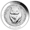Strieborná minca 1 Oz Wombat 2021