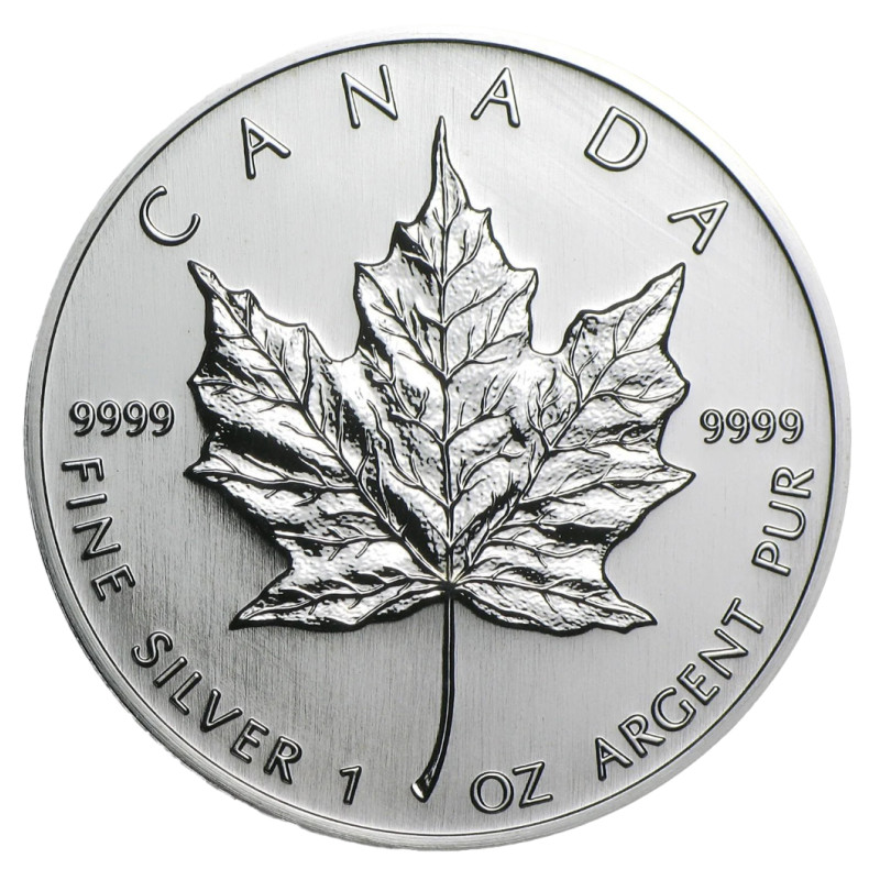 Strieborná minca 1 Oz Maple Leaf 2007