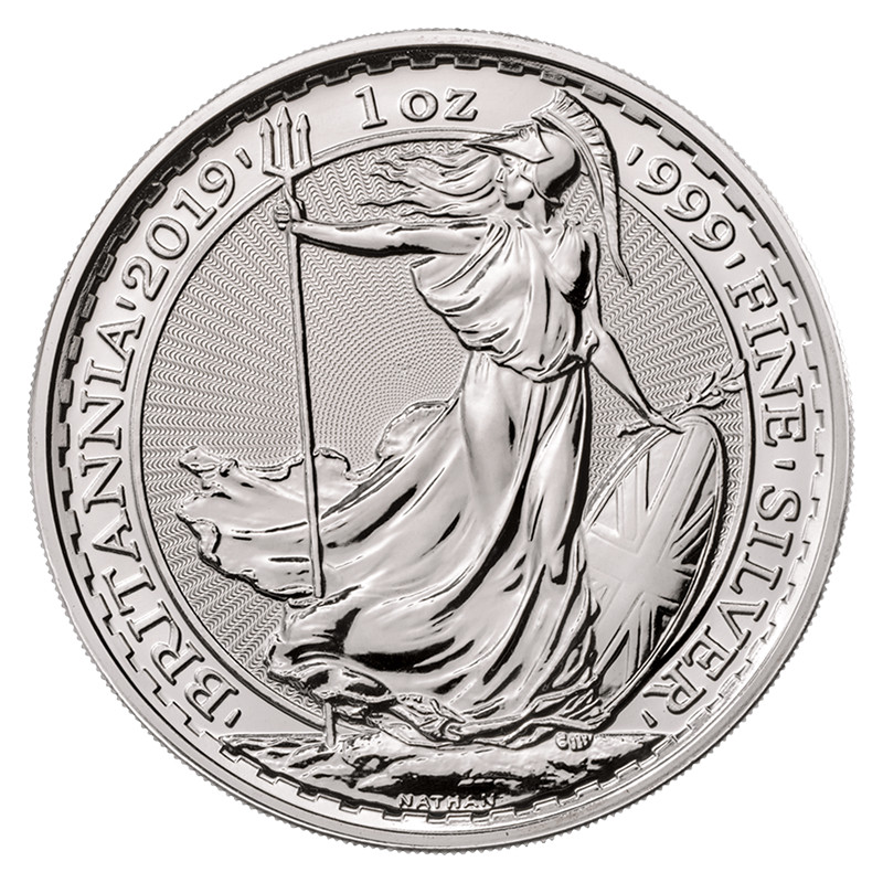Strieborná minca 1 Oz Britannia 2019