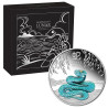 Strieborná minca 1 Oz Lunar Series III Year of the Snake 2025 Kolorovaná Proof