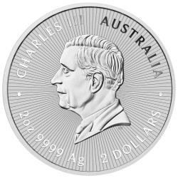 Strieborná minca 2 Oz Next Generation Emu 2024