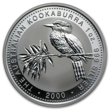 Strieborná minca 1 Oz Kookaburra 2000