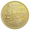 Zlatá minca 1/2 Oz Barokový most v Námestí nad Oslavou 2012