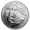 Strieborná minca 1 Oz African Wildlife Leopard 2019