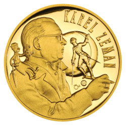 Zlatá minca 1/2 Oz Karel...