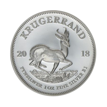 Strieborná minca 1 Oz Krugerrand 2018