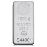Strieborný zliatok 1 Kg Nadir Metals Rafineri