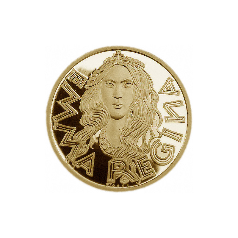 Zlatá minca 3,49 g Kráľovná Emma 2006 Proof