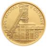 Zlatá minca 1/4 Oz Baňa Michal v Ostrave 2010 Proof