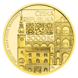 Zlatá minca 1/2 Oz mesto Moravská Třebová 2024 Proof