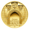 Zlatá minca 5000 Kč 1/2 Oz Hrad Kosť 2016 Proof
