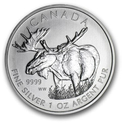 Stříbrná mince 1 Oz Canada...